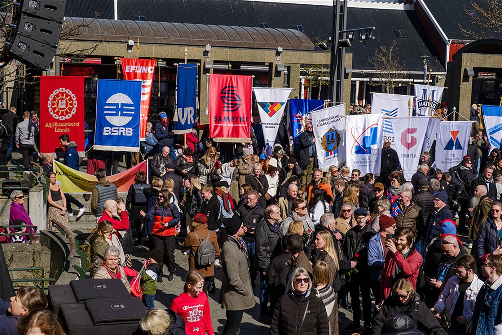 BSRB og ASÍ fagna áherslu á jöfnuð og sterka innviði í atvinnustefnu ríkisstjórnarinnar - mynd
