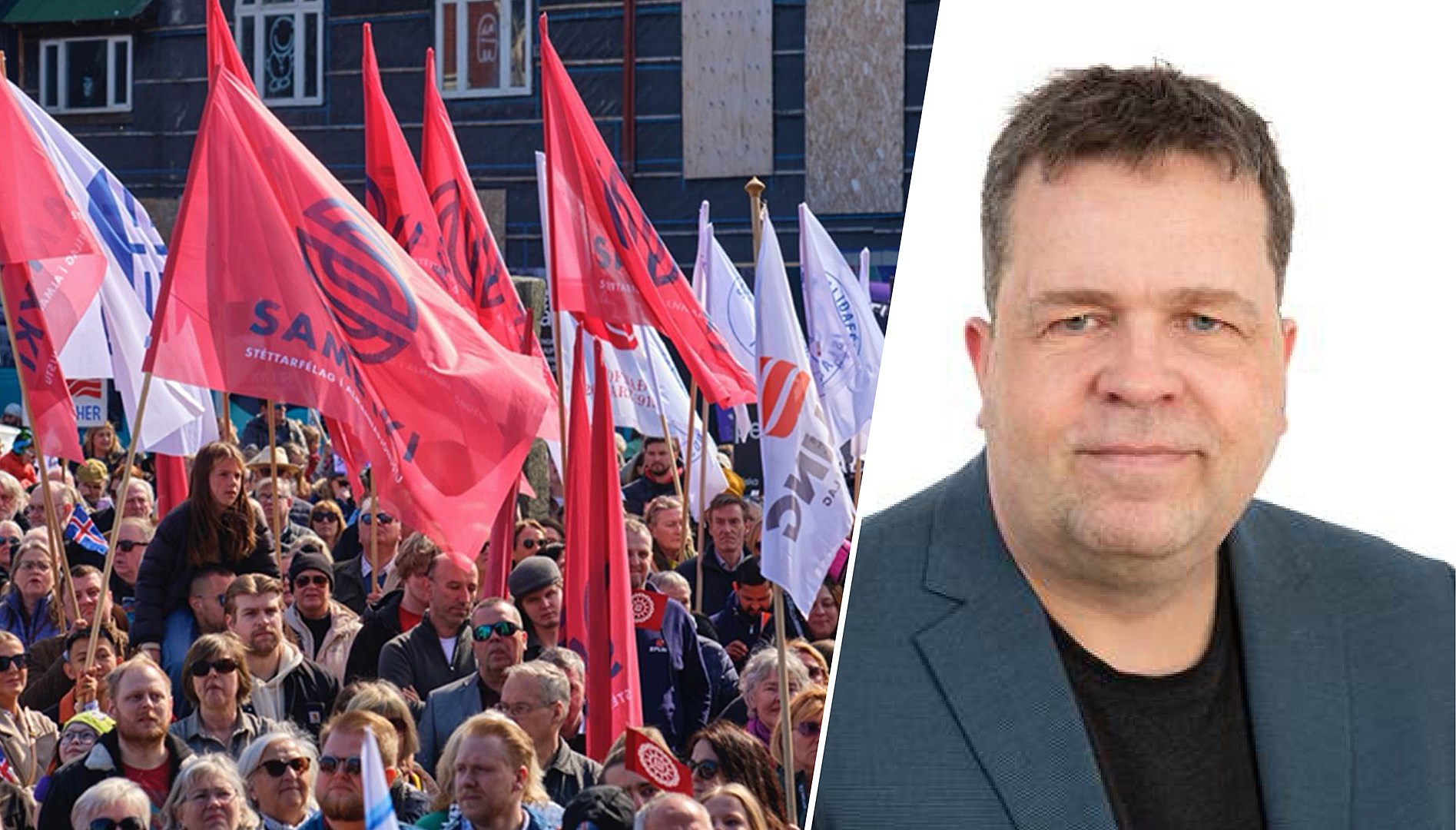 „Verkfallsrétturinn heilagur réttur launafólks, nema hjá sumum“ - mynd