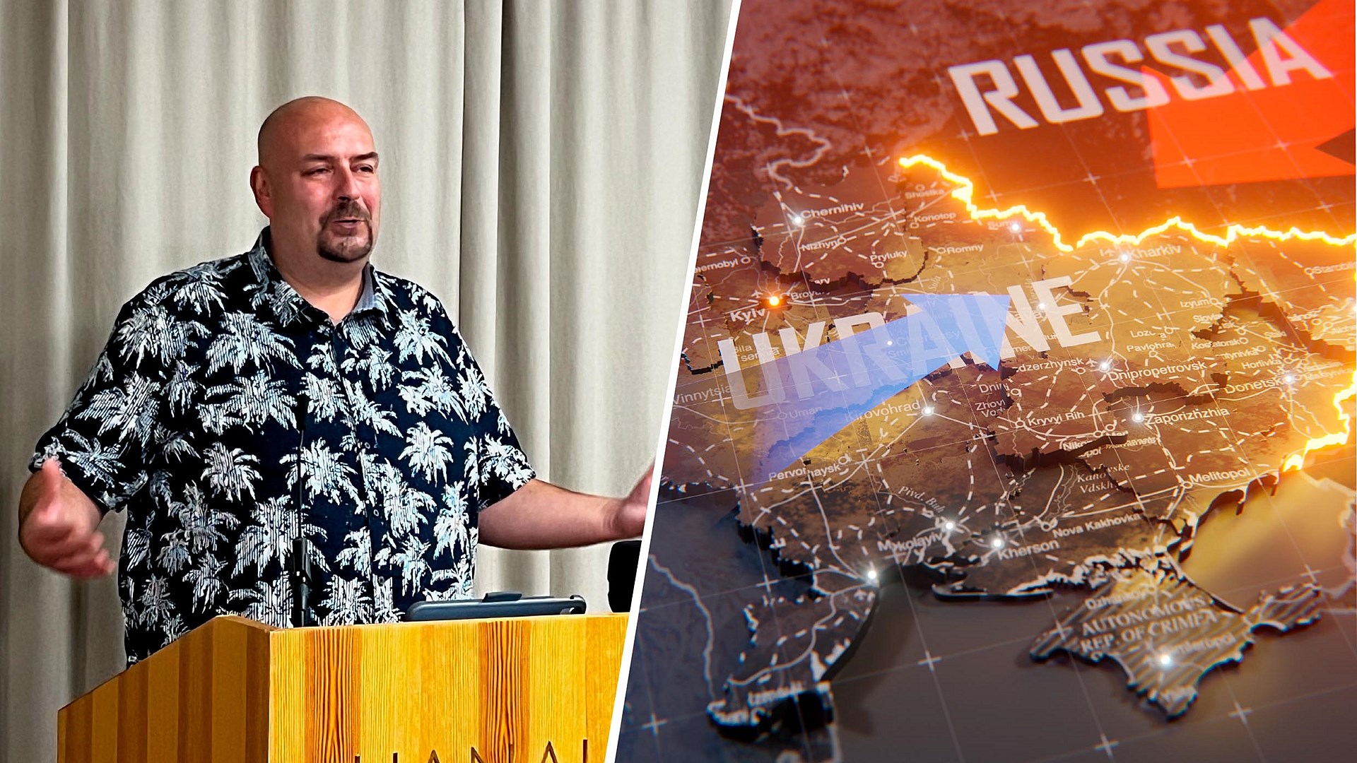 NSO ráðstefna: Upplýsingaóreiða verkfæri í stríðum - mynd