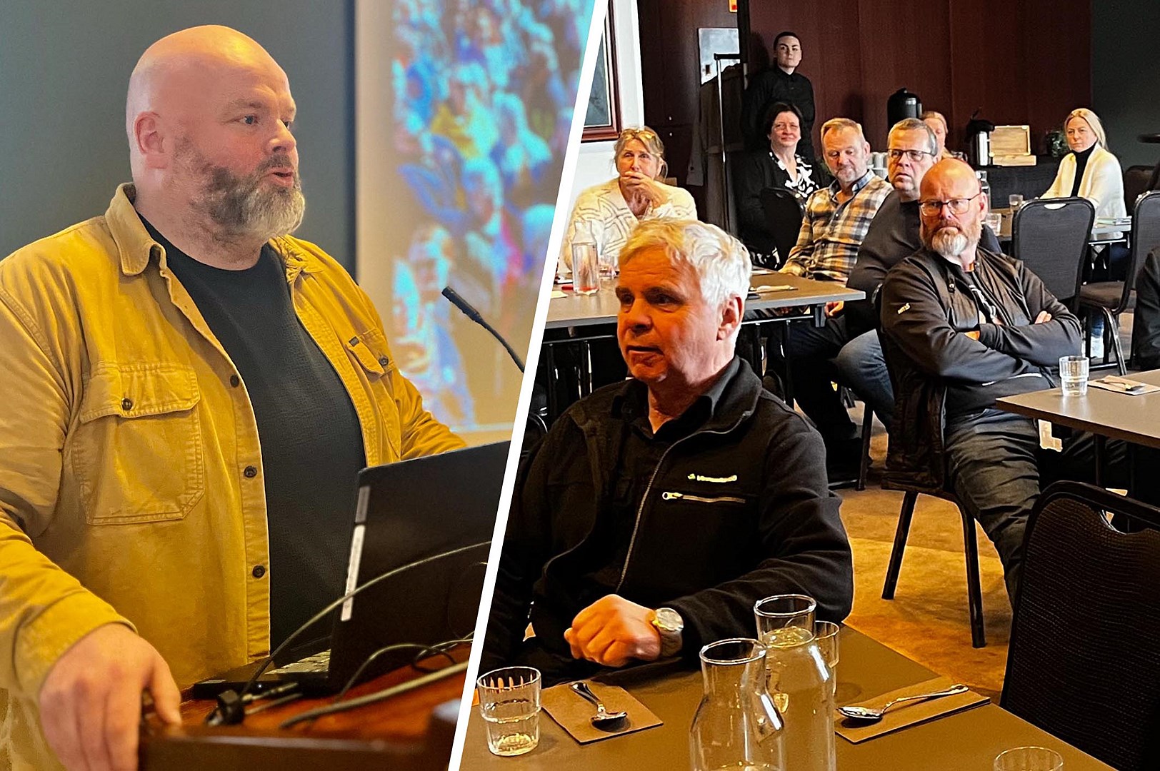 Líflegur félagsfundur haldinn á Akureyri - mynd