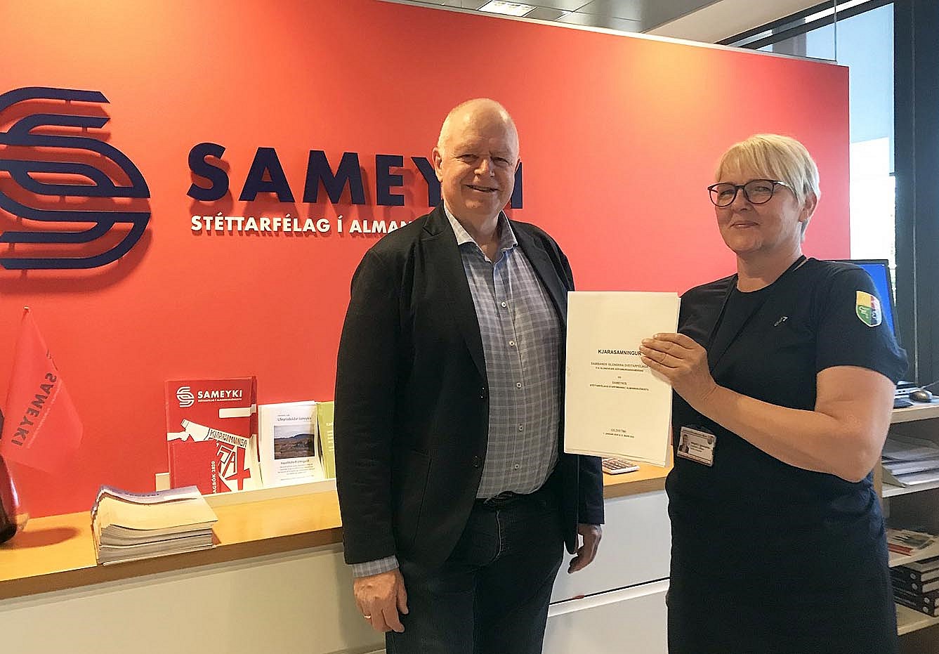 Nýr kjarasamningur við Slökkvilið höfuðborgarsvæðisins - mynd