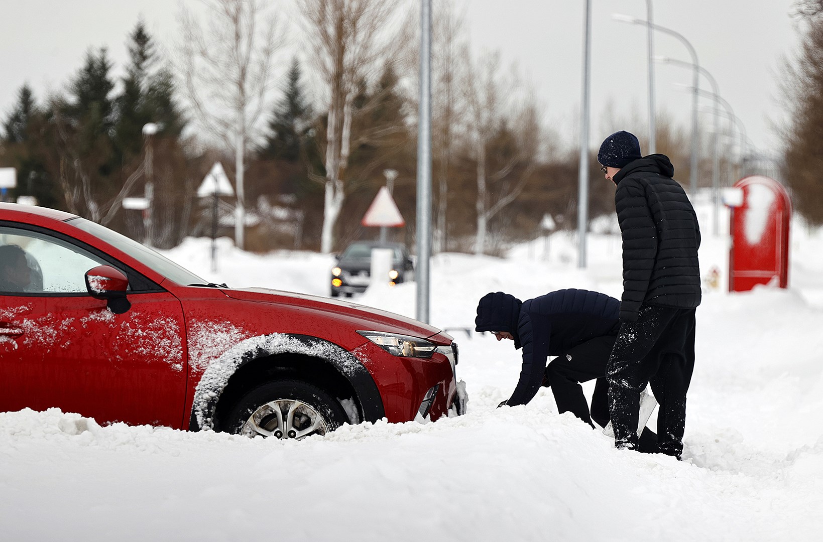 Lokað á skrifstofu Sameykis í dag vegna ófærðar - mynd