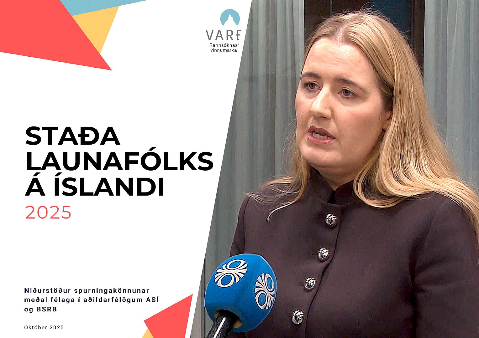 Breið gjá milli tekjuhópa samkvæmt nýrri skýrslu Vörðu - mynd