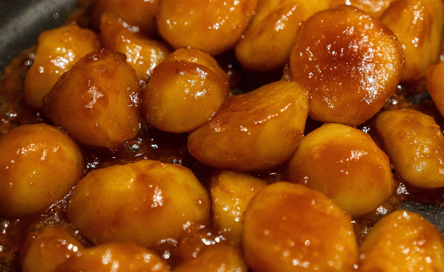 Brúnaðar kartöflur - mynd