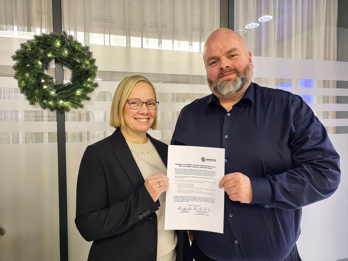 Harpa Hrund hlýtur MA styrk Sameykis - mynd