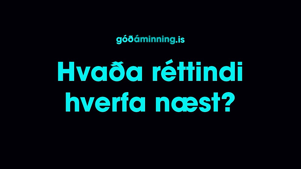 Höfnum afnámi áminningarskyldu — herferðin hefst í dag - mynd