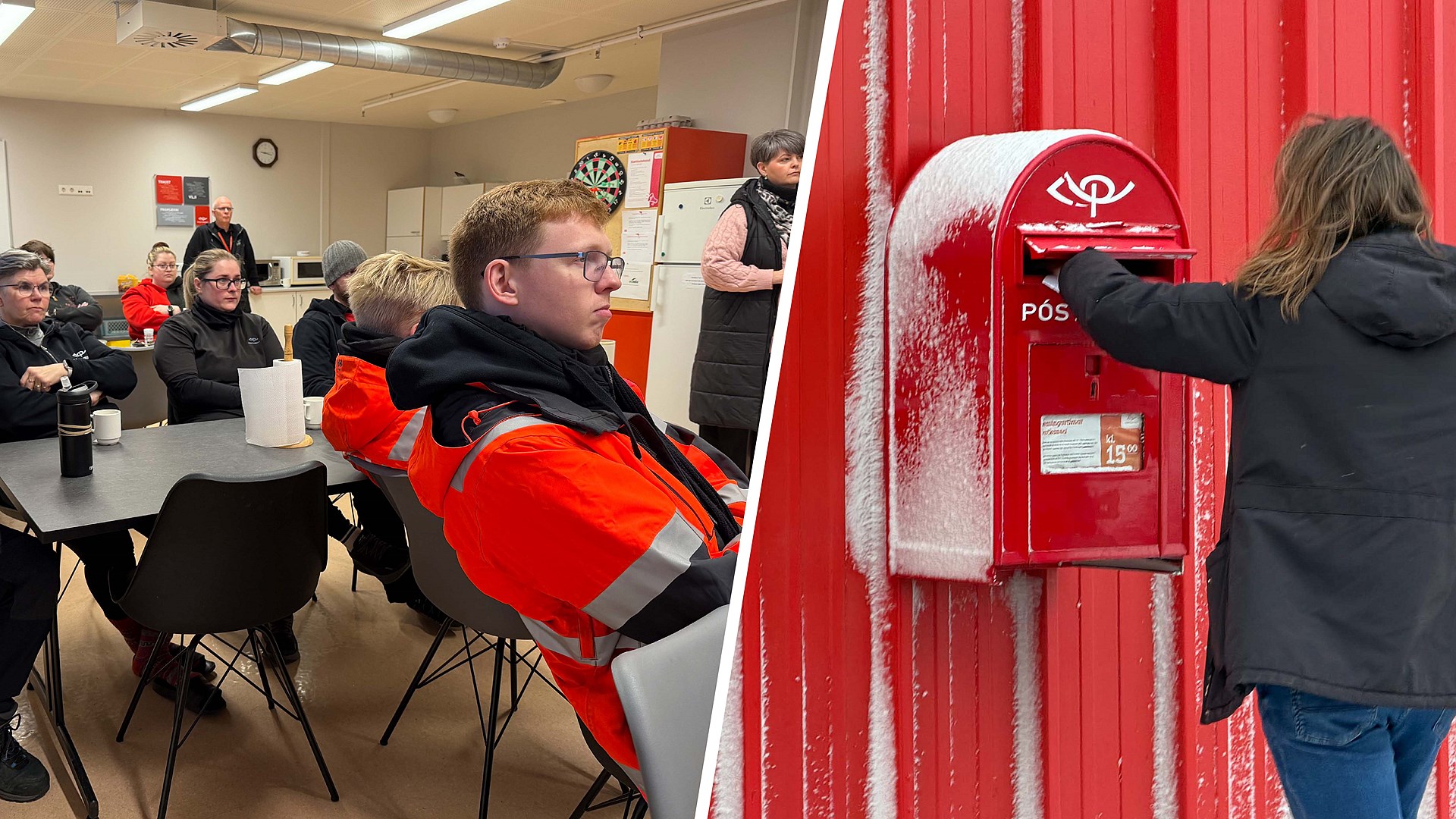 Formenn PFÍ og Sameykis funda með félagsfólki um sameiningu - mynd